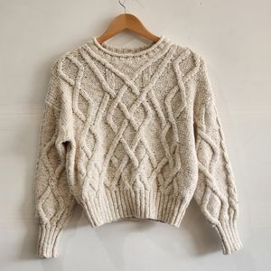 Cable Knit Sweater Gap